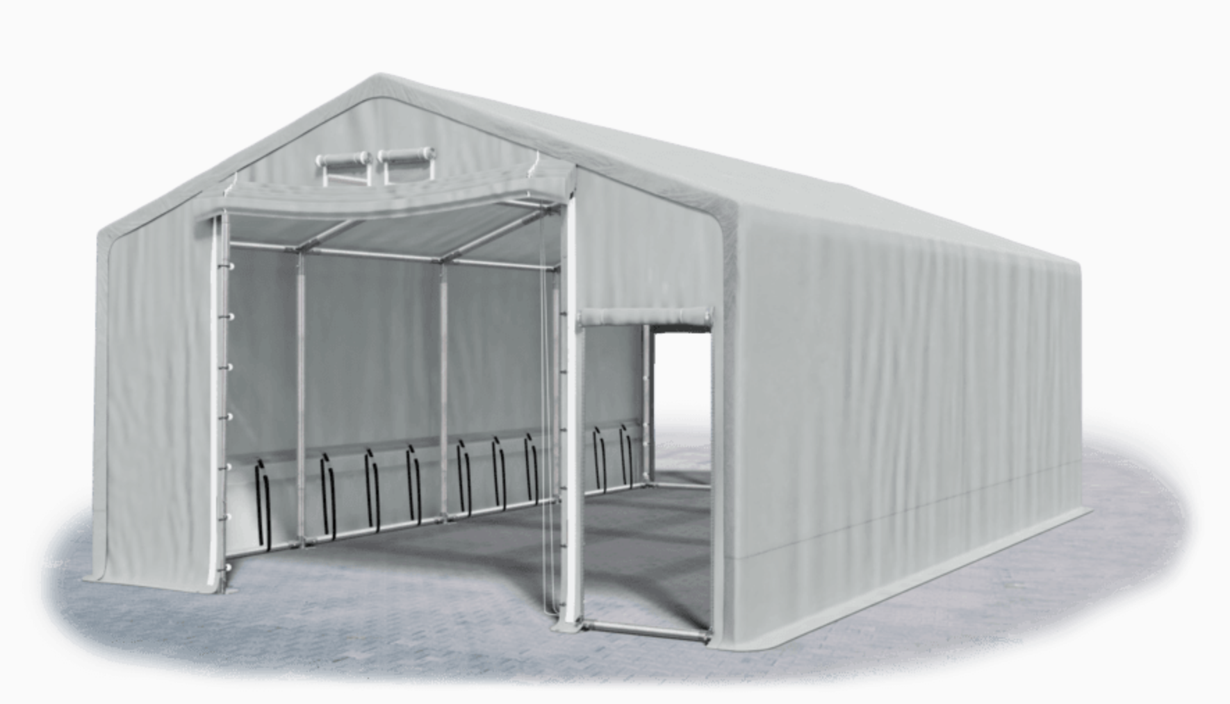 Tentinis angaras 6x8x2,5m (600gr/m2 PVC)